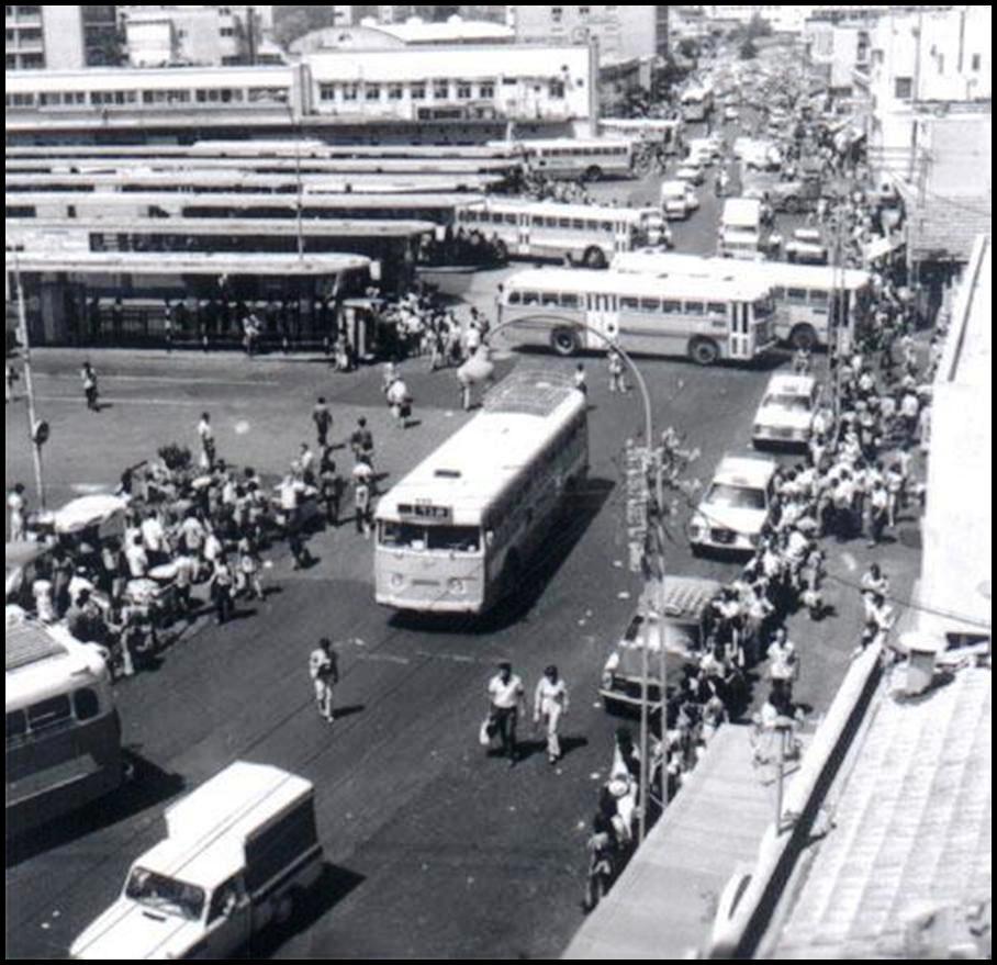Тель-Авив. 1941г. – закончено строительство центральной автобусной станции.